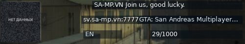 Большой баннер сервера: SA-MP.VN Join us, good lucky.