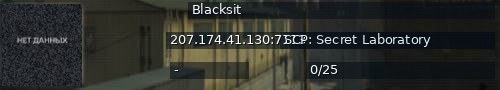 Большой баннер сервера: Blacksit