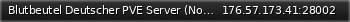 Маленький баннер сервера: Blutbeutel Deutscher PVE Server (No Mechs) Loot x3,5 !