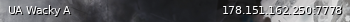 Маленький баннер сервера: UA Wacky A