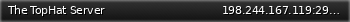 Маленький баннер сервера: The TopHat Server
