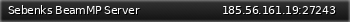 Маленький баннер сервера: Sebenks BeamMP Server