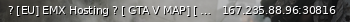 Маленький баннер сервера: ? [EU]  EMX  Hosting ? [ GTA V MAP] [ 69 Premium Car Mods | Fast DL |  NoLAG  | Many Tuning Parts | Real Life Car Mods ] Discord: SOON