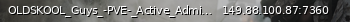 Маленький баннер сервера: OLDSKOOL_Guys_-PVE-_Active_Admins_Starter_Pack_Max_Loot