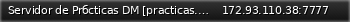 Маленький баннер сервера: Servidor de Prбcticas DM [practicas.samp.lol]