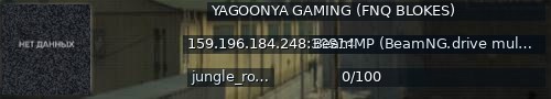 Большой баннер сервера: YAGOONYA GAMING (FNQ BLOKES)