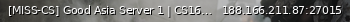 Маленький баннер сервера: [MISS-CS] Good Asia Server 1 | CS16Thailand.com