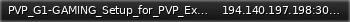 Маленький баннер сервера: PVP_G1-GAMING_Setup_for_PVP_Experience