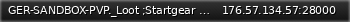 Маленький баннер сервера: GER-SANDBOX-PVP._Loot ;Startgear 250kStart
