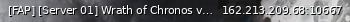 Маленький баннер сервера: [FAP] [Server 01] Wrath of Chronos vs Hexen-visit www.fapnow.xyz for DISCORD