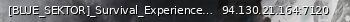 Маленький баннер сервера: [BLUE_SEKTOR]_Survival_Experience_[PVP/RAID/VANILLA_POTNY]_discord.gg/sektor