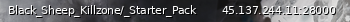 Маленький баннер сервера: Black_Sheep_Killzone/_Starter_Pack