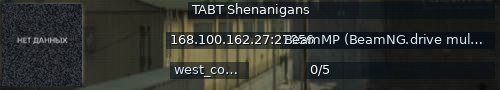 Большой баннер сервера: TABT Shenanigans