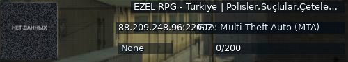 Большой баннер сервера: EZEL RPG - Türkiye | Polisler,Suçlular,Çeteler,İşciler,Swatlar,Gangsterler,Turk,CnR