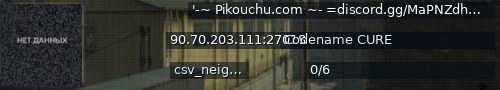 Большой баннер сервера: '-~ Pikouchu.com ~-   =discord.gg/MaPNZdhrb6=   (o ^   ^ o)