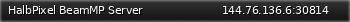 Маленький баннер сервера: HalbPixel BeamMP Server