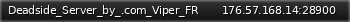 Маленький баннер сервера: Deadside_Server_by_.com_Viper_FR