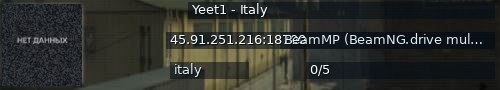 Большой баннер сервера: Yeet1 - Italy
