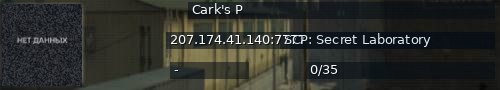 Большой баннер сервера: Cark's P
