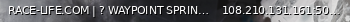 Маленький баннер сервера: RACE-LIFE.COM | ? WAYPOINT SPRINT GAMEMODE - SERVER 1