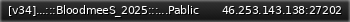 Маленький баннер сервера: [v34]...:::BloodmeeS_2025:::...Pablic