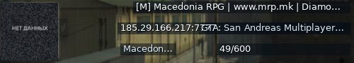 Большой баннер сервера: [M] Macedonia RPG | www.mrp.mk | Diamonds