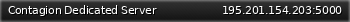 Маленький баннер сервера: Contagion Dedicated Server