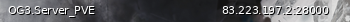 Маленький баннер сервера: OG3.Server_PVE