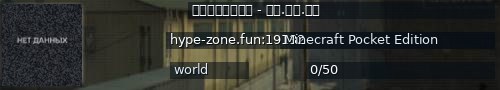 Большой баннер сервера: ＨｙｐｅＺｏｎｅ - ｖ０.１５.１０