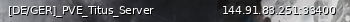 Маленький баннер сервера: [DE/GER]_PVE_Titus_Server