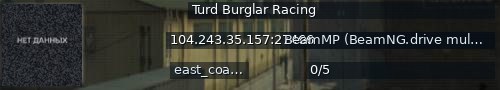 Большой баннер сервера: Turd Burglar Racing