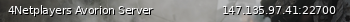 Маленький баннер сервера: 4Netplayers Avorion Server