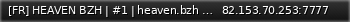 Маленький баннер сервера: [FR] HEAVEN BZH | #1 | heaven.bzh • discord.heaven.bzh