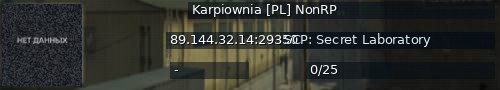 Большой баннер сервера: Karpiownia [PL] NonRP