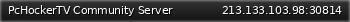 Маленький баннер сервера: PcHockerTV Community Server