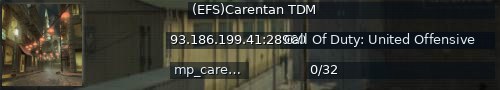 Большой баннер сервера: (EFS)Carentan TDM