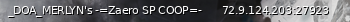 Маленький баннер сервера: _DOA_MERLYN's -=Zaero SP COOP=-
