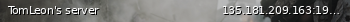 Маленький баннер сервера: TomLeon's server