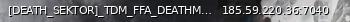 Маленький баннер сервера: [DEATH_SEKTOR]_TDM_FFA_DEATHMATCH_/_ACTIVE_ADMIN
