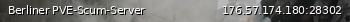 Маленький баннер сервера: Berliner PVE-Scum-Server