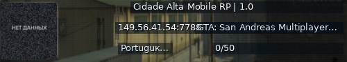 Большой баннер сервера: Cidade Alta Mobile RP | 1.0