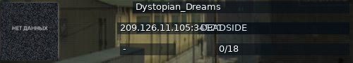 Большой баннер сервера: Dystopian_Dreams