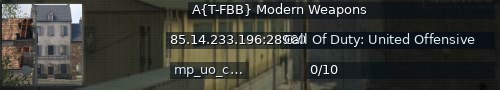 Большой баннер сервера: A{T-FBB} Modern Weapons