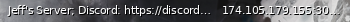 Маленький баннер сервера: Jeff's Server; Discord: https://discord.gg/g8KDHC3JZ2 |