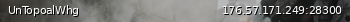 Маленький баннер сервера: UnTopoalWhg