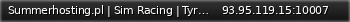 Маленький баннер сервера: Summerhosting.pl | Sim Racing | Tyrewear • Slipstream | Spa-Francorchamps