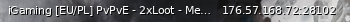 Маленький баннер сервера: iGaming [EU/PL] PvPvE - 2xLoot - Mech 50% damage
