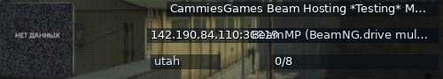 Большой баннер сервера: CammiesGames Beam Hosting *Testing*  M3-VM3
