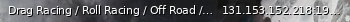 Маленький баннер сервера: Drag Racing / Roll Racing / Off Road / Police / Roleplay / Customizable Engines Turbos and Tires