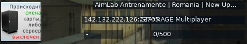 Большой баннер сервера: AimLab Antrenamente | Romania | New Update(Wars)| discord.gg/aimlabantr [ROMANIA][FFA [1.1]